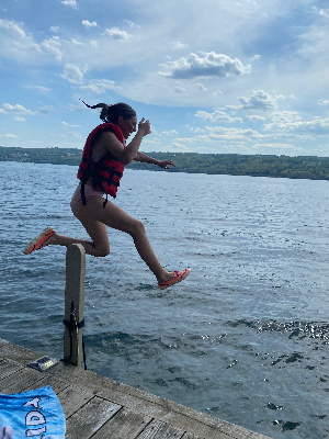 Ithaca Polar Plunge Jessica Bond Special Olympics New York