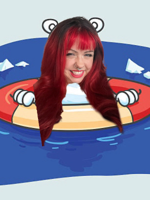 Sarah'TMs 2023 Polar Plunge!