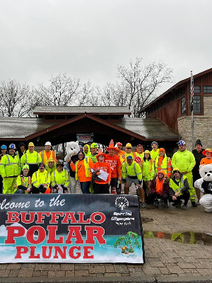 Our 2023 Team Getting Ready To Plunge