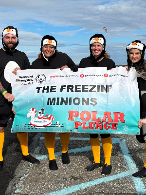 Our team when we were Freezin' as Penguins last year!