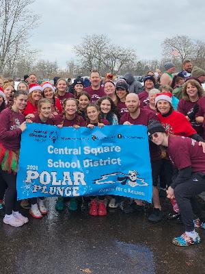 Our crazy, wonderful team!!!  Freezin' for a Reason ~ Special Olympics 2024