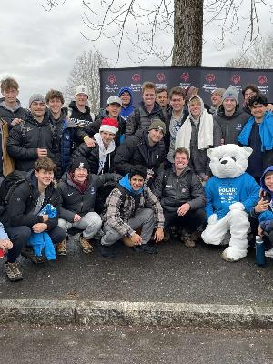 Hamilton Baseball at the 2024 Polar Plunge
