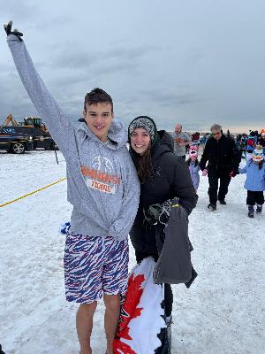 Last years plunge!