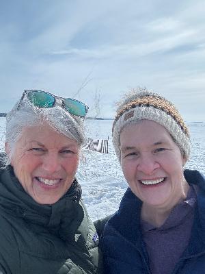 We checked out the plunge site today!