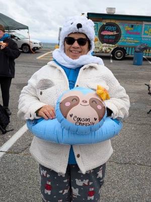 Before the plunge! Plunging in memory of my Cousin Chrissy ����'�"��